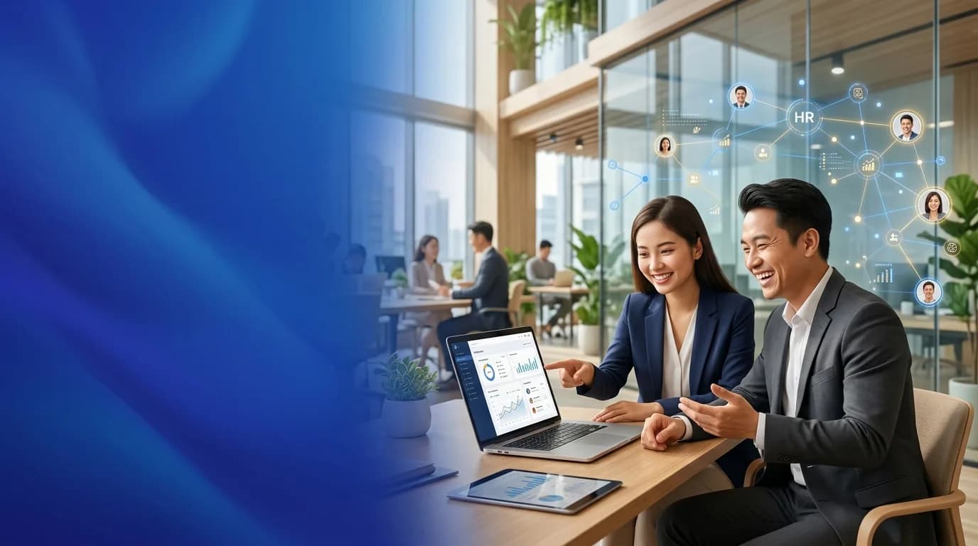 Đội ngũ nhân sự chuyên nghiệp cùng hệ thống InfoHR
